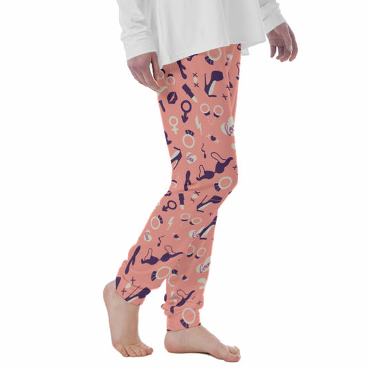 All-Over Print Women's Pajama Pants|180GSM