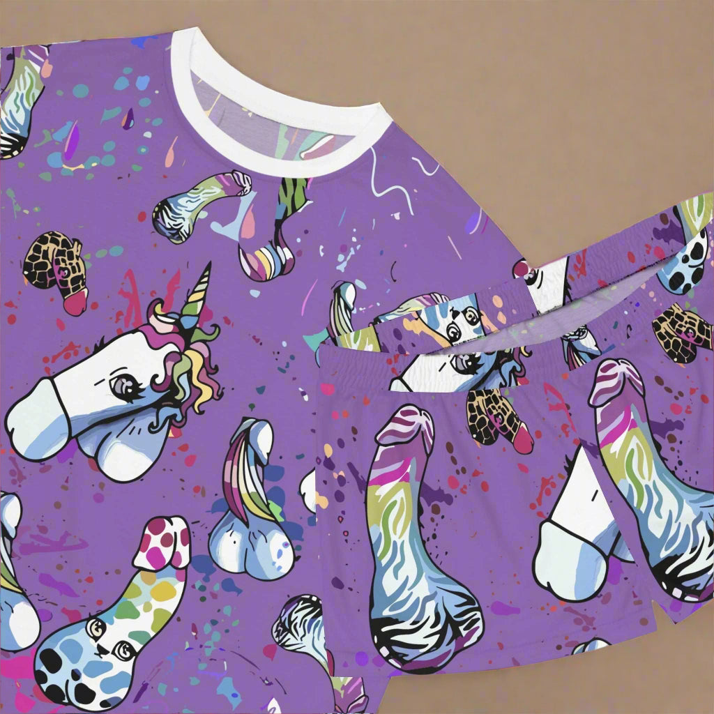 Women's Short Pajama Set (AOP)