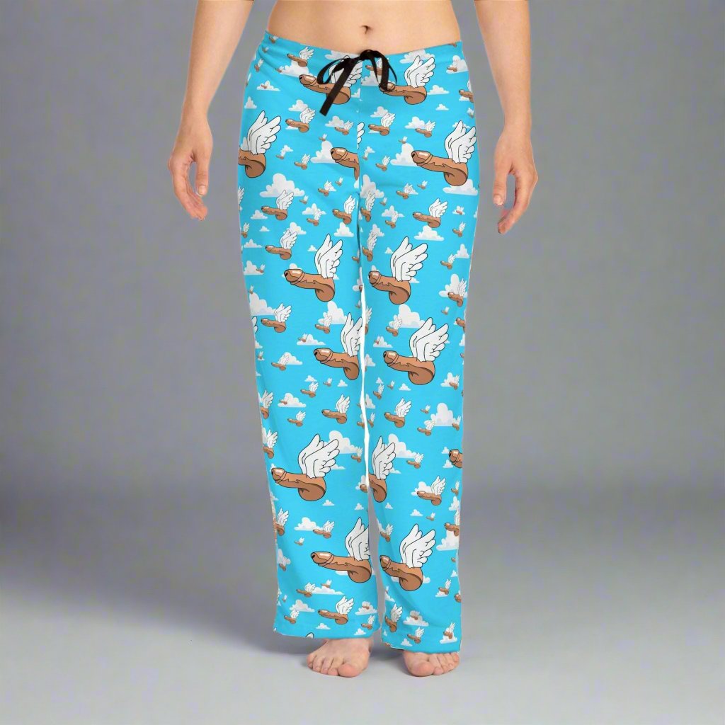 Pyjamas Flying Best Women’s Pajama Pants with Cool Flying Bird Prints – Taya's Pajamas
